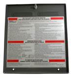 Raypak 014902F Front Door Panel for Raypak 156A Heater