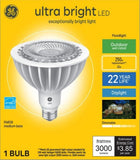 Savant 93122343 GE LED Light Bulb, Ultra Bright Outdoor Floodlight- 32watts