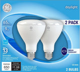 Savant 93129771 GE LED Indoor Floodlight Bulbs,BR-30 Daylight, 9 watts