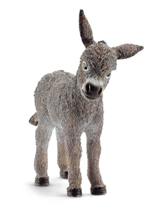 Schleich Farm Animal Donkey Foal Toy Figurine