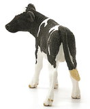 Schleich 13798 Farm Animal Holstein Calf Toy Figurine