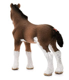 Schleich 13810 Farm Animal Clydesdale Foal Toy Figurine