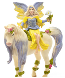 Schleich 70565 Fairy Sera with Blossom Unicorn Toy Figure