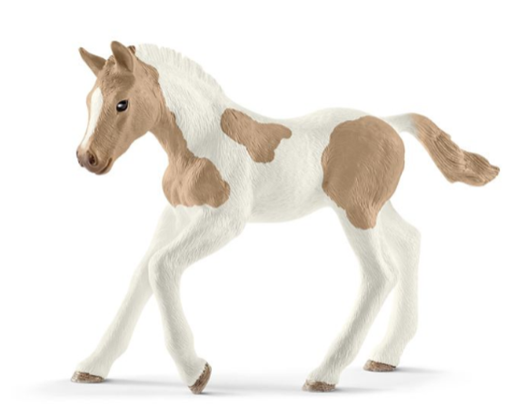 Schleich 13886 Horse Club Paint Horse Foal, Ages 5+