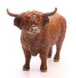 Schleich 13919 Farm Animal Highland Bull Toy Figurine