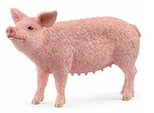 Schleich 13933 Farm Animal Pig Toy Figurine