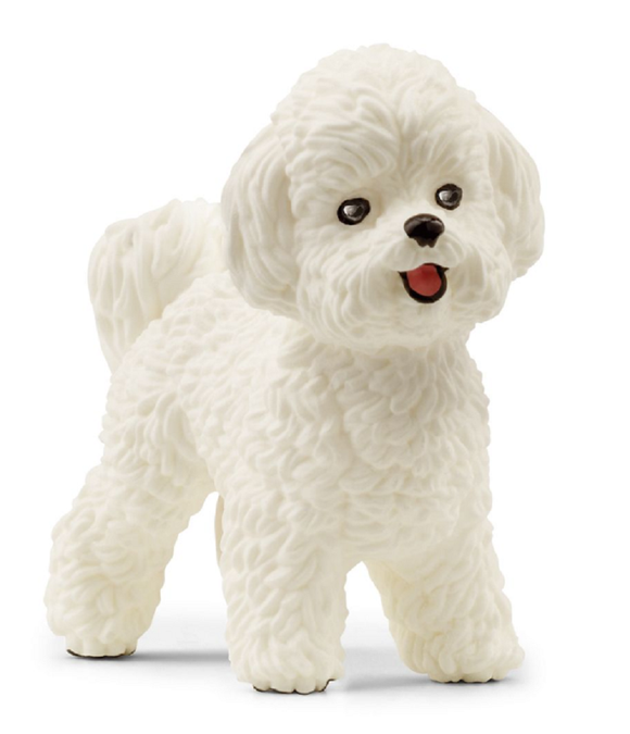 Schleich 13963 Bichon Frise Dog Toy Figure