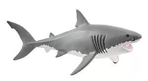 Schleich 14809 Wildlife Great White Shark Toy Figurine