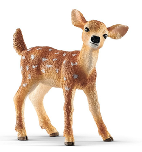 Schleich 14820 Wild Life White-Tailed Fawn Toy Figurine