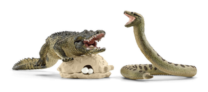 Schleich Wildlife Danger in the Swamp Playset