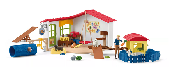 Schleich 42607 Pet Hotel Playset