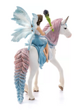 Schleich 70569 Fairy Eyela with Unicorn Toy Figure