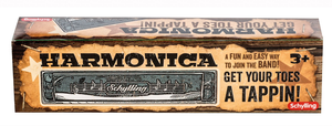 Schylling THAR24 16-Hole Classic Tin Harmonica