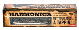 Schylling THAR24 16-Hole Classic Tin Harmonica