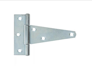 Hillman 851673 4 in. Heavy-Duty T-Hinge for Doors and Gates, Zinc Finish