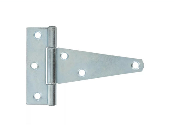 Hillman 851673 4 in. Heavy-Duty T-Hinge for Doors and Gates, Zinc Finish