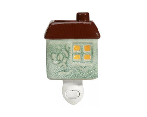 Red Shed JF2401 Green Fairy House Plug-In Wax Warmer, Ceramic Material