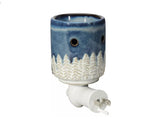 Red Shed JXJ24041 Blue Woodsy Ceramic Plug-In Wax Warmer, Ceramic Material