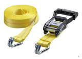 Traveller FH9916 2 in. x 27 ft. Yellow Ratchet Tie-Down Strap, Polyester