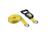 Traveller FH9917 2 in. x 30 ft. Yellow Ratchet Tie-Down Strap, Steel Material