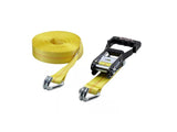 Traveller FH9917 2 in. x 30 ft. Yellow Ratchet Tie-Down Strap, Steel Material