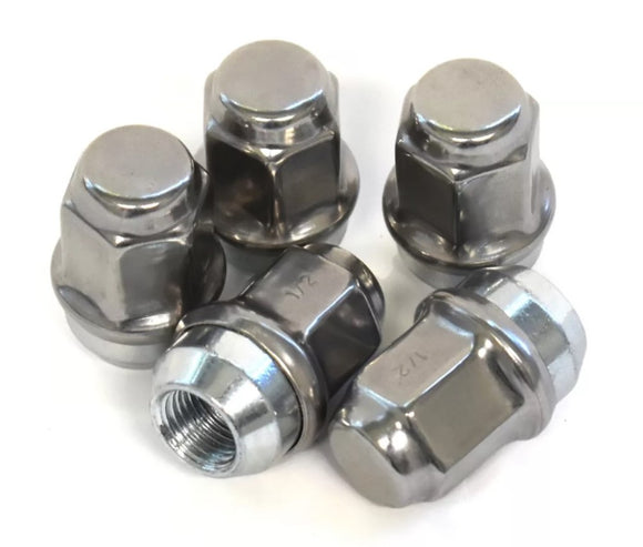 Karavan 320-03497-NA Lug Nut 5 Pack- Stainless