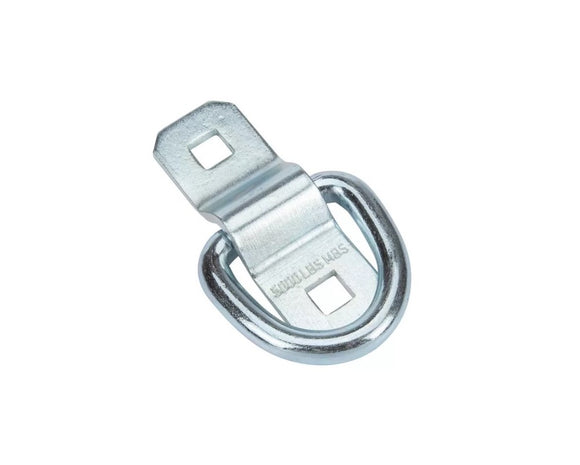 CargoSmart 9616 1,667 lb. Medium-Duty Surface Mount D-Ring in Steel Material