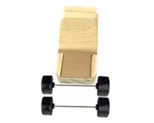 P2 620245 DIY Wood Cup Series Car Kit: Fun & Creative Build for Kids