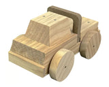 P2 620243 Multicolor Kid-Built Monstah Truck in Wood Material