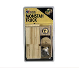 P2 620243 Multicolor Kid-Built Monstah Truck in Wood Material