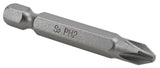 Hillman 9486 #2 Phillips Drive, Power Insert Bit for Metal & Wood - 1-15/16 in.