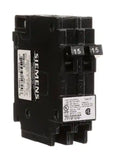 Siemens Q1515U 15-Amp Tandem Single Pole Type QT Circuit Breaker