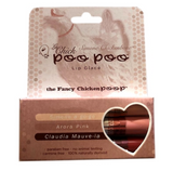 Simone Chickenbone 1017 Ck1A Poo Poo Shimmer Lip Balm Trio Pack, Mauve,Pink,Nude