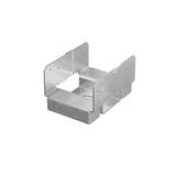 ABA ZMAX Galvanized Adjustable Standoff Post Base for 4x6 Nominal Lumber