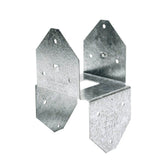 BCS ZMAX Galvanized Post Cap for Double 2x Beam, 4x Post