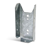FB ZMAX Galvanized Fence Rail Bracket for 2x4 Nominal Lumber