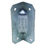 GA 2-3/4 in. 18-Gauge Galvanized Gusset Angle