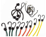 SmartStraps 117 Assorted Standard Bungee Cords, 10-Pack