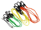 SmartStraps 215 Assorted Flat Bungee Straps, 10-Pack