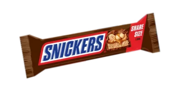 Snickers 10012 Milk Chocolate Snack Bar, 3.29 oz.