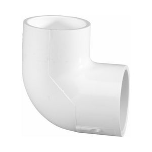 Spears 406010 90 deg. Schedule 40 Elbow - White