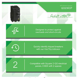 Square D QO230CP QO 30 Amp 2-Pole Circuit Breaker