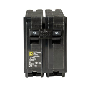 Square D HOM250CP Homeline 50 Amp 2-Pole Circuit Breaker