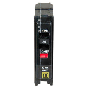 Square D QO130CP QO 30 Amp Single-Pole Circuit Breaker