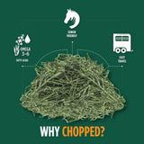 Standlee Premium Western Forage Timothy Grass Chopped Hay Horse Feed, 25 lb.