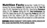 Starbucks Frappuccino Vanilla Chilled Coffee Drink 13.7oz. 1 Bottle