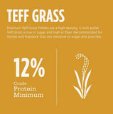 Standlee Premium Western Forage Teff Grass Pellet Horse Feed, 40 lb.