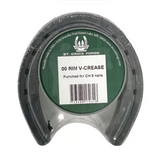 St. Croix 11.2.17031 Rim V-Crease Horseshoe, Size 00, 1-Pair