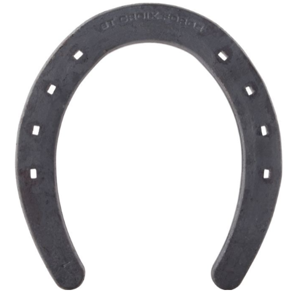 St. Croix 17023 Plain Horseshoes, Size 1, 1 Pair