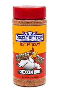 SuckleBusters  SBCD/005 Clucker Dust - Chicken BBQ Rub, 14.25